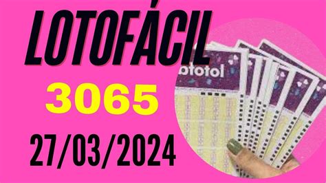 3065 lotofácil